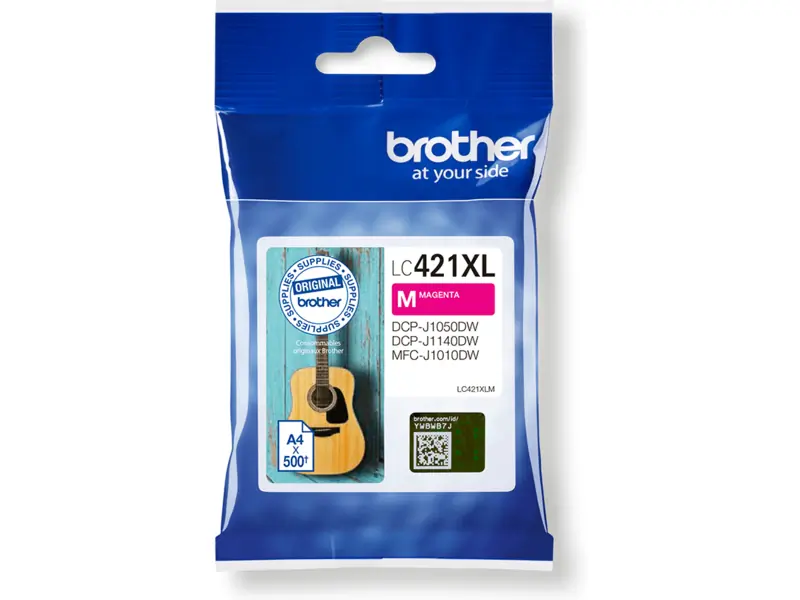 Brother LC-421XLM Ink Cartridge Magenta High Capacity - Brother ink or toner cartridge
