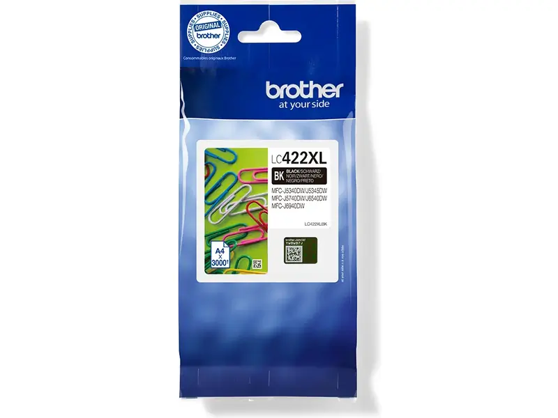 Brother LC-422XLBK Ink Cartridge Black High Capacity - Brother ink or toner cartridge