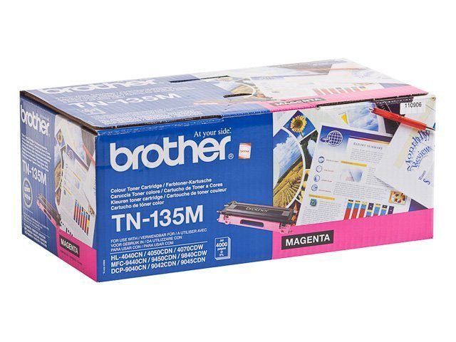 Brother TN 135M Toner magenta 4000 - TN135M - Brother ink or toner cartridge
