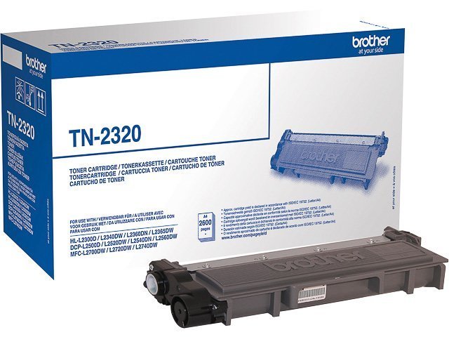 Brother TN 2320 Toner black 2600 - TN2320 - Brother ink or toner cartridge
