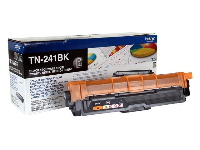 Brother TN 241BK Toner black 2500 - TN241BK - Brother ink or toner cartridge