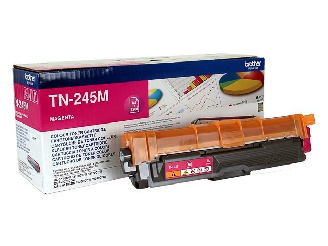 Brother TN 245M Toner magenta 2200 - TN245M - Brother ink or toner cartridge