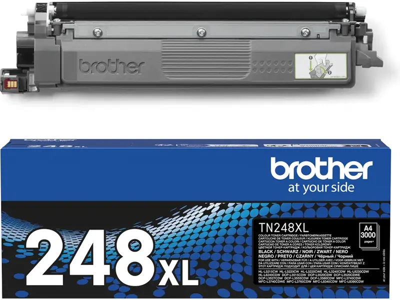Brother TN-248XLBK Toner Black High Capacity - Brother ink or toner cartridge
