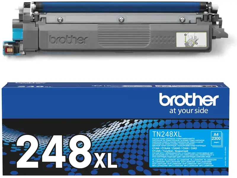 Brother TN-248XLC Toner Cyan High Capacity - Brother ink or toner cartridge