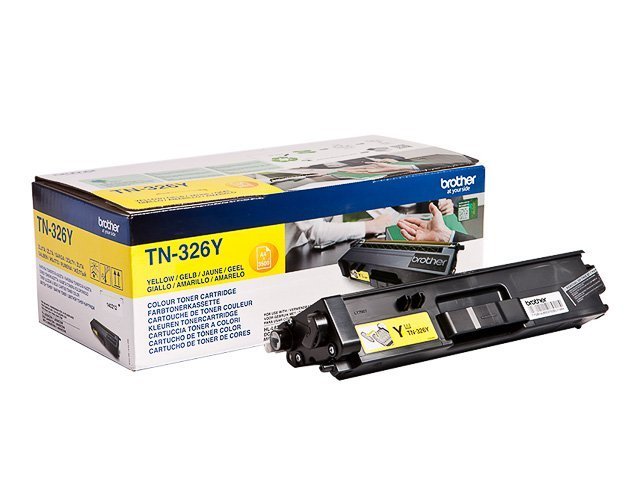 Brother TN 326Y Toner yellow 3500 - TN326Y - Brother ink or toner cartridge