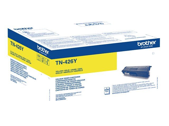 Brother TN 426Y Toner Yellow - Très Grande capacité - TN426Y - Brother ink or toner cartridge