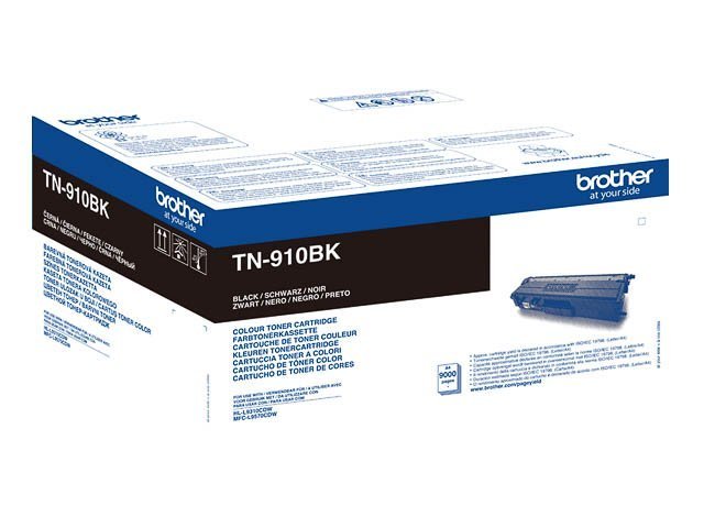 Brother TN 910BK Toner black 9000pages - TN910BK - Brother ink or toner cartridge