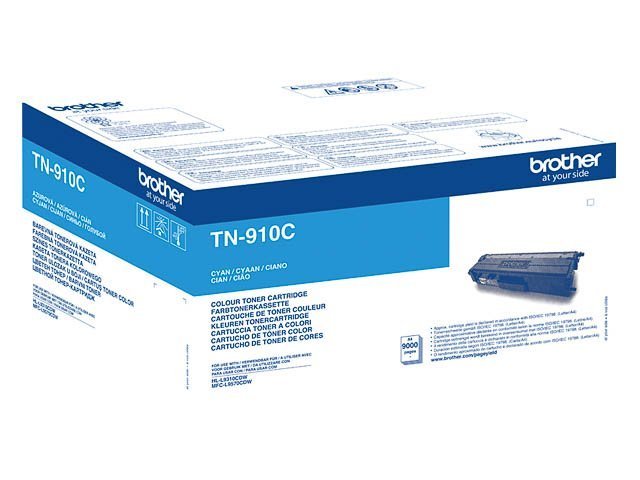 Brother TN 910C Toner cyan 9000pages - TN910C - Brother ink or toner cartridge