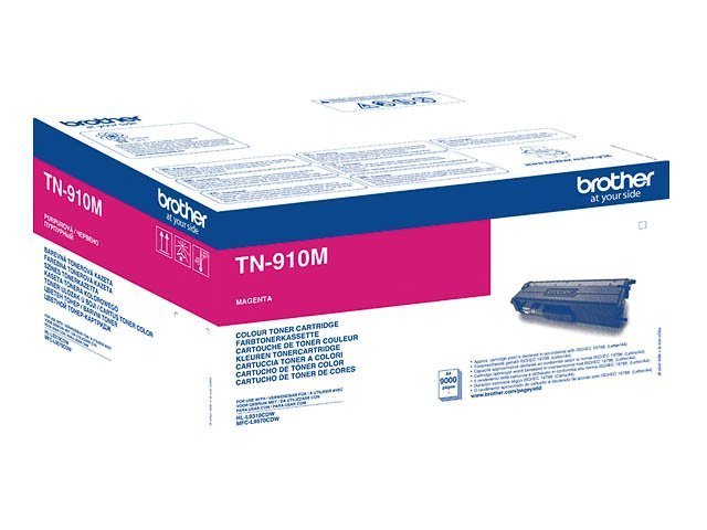 Brother TN 910M Toner magenta 9000 - TN910M - Brother ink or toner cartridge