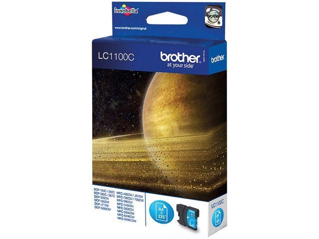 Cartouches Brother-LC1100C ink cyan 325pages -LC1100C - Brother ink or toner cartridge
