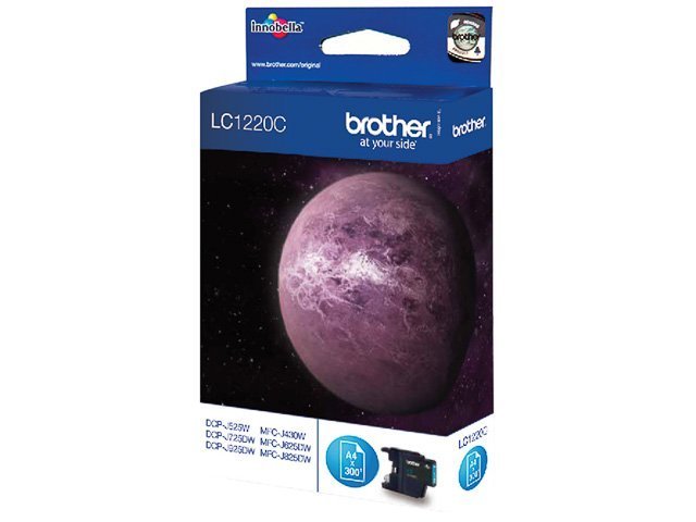 Cartouches Brother-LC1220C ink cyan 300pages -LC1220C - Brother ink or toner cartridge