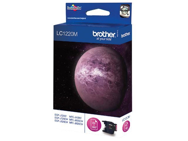 Cartouches Brother-LC1220M ink magenta 300 -LC1220M - Brother ink or toner cartridge