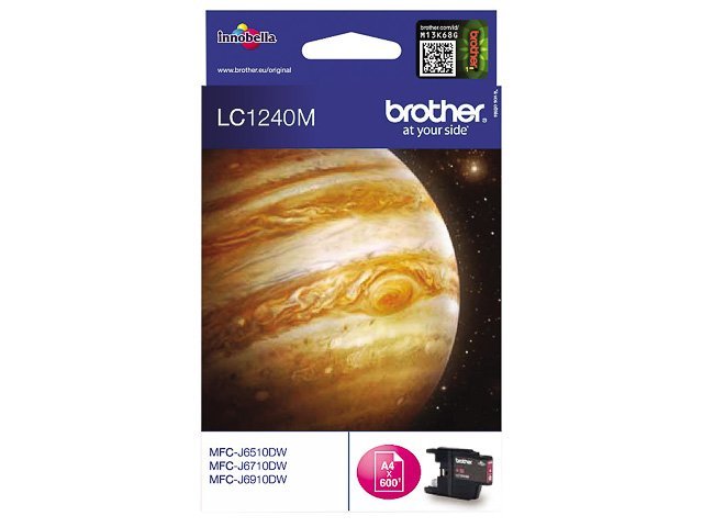 Cartouches Brother-LC1240M ink magenta 600pages -LC1240M - Brother ink or toner cartridge