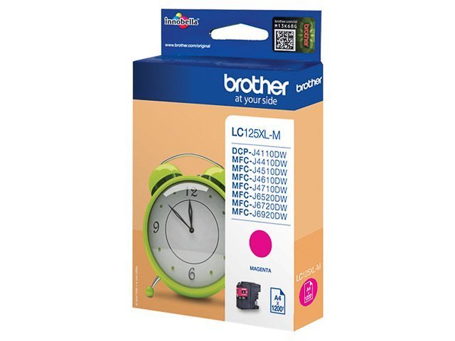 Cartouches Brother-LC125XLM ink magenta 1200 -LC125XLM - Brother ink or toner cartridge