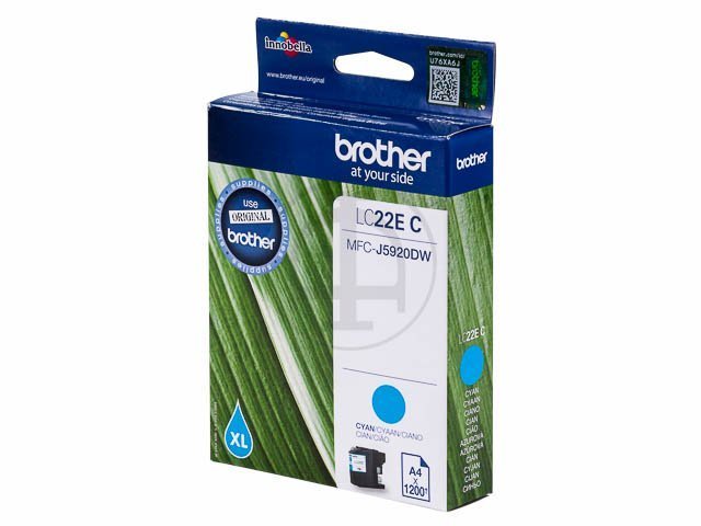 Cartouches Brother-LC22EC ink cyan 1200pages -LC22EC - Brother ink or toner cartridge