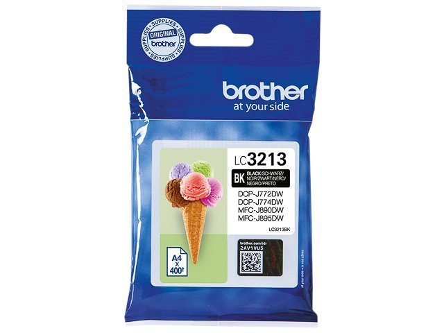 Cartouches Brother-LC3213BK ink black 400 -LC3213BK - Brother ink or toner cartridge