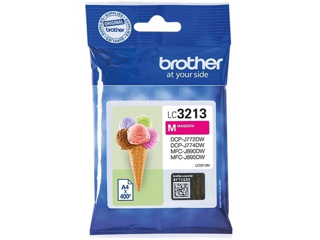 Cartouches Brother-LC3213M ink magenta 400 -LC3213M - Brother ink or toner cartridge