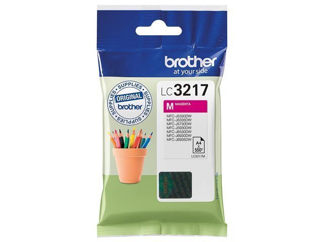 Cartouches Brother-LC3217M ink magenta 550 -LC3217M - Brother ink or toner cartridge