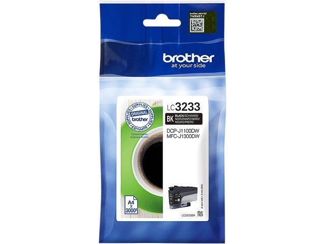 Cartouches Brother-LC3233BK ink black 3000pages -LC3233BK - Brother ink or toner cartridge