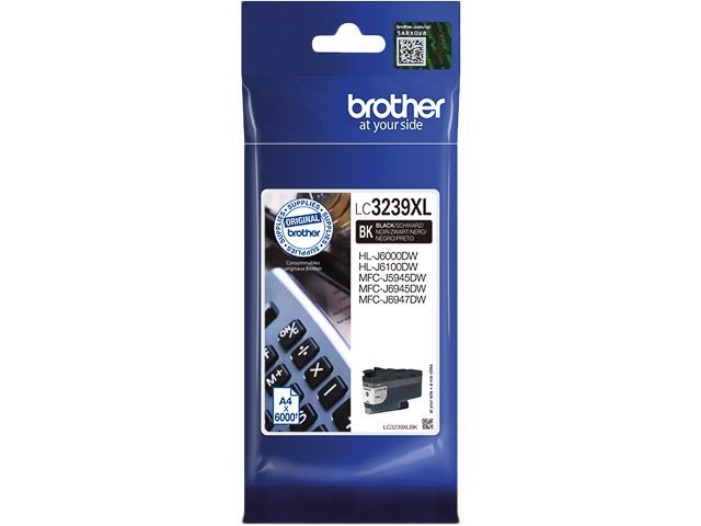 Cartouches Brother-LC3239XLBK ink black 6000 -LC3239XLBK - Brother ink or toner cartridge