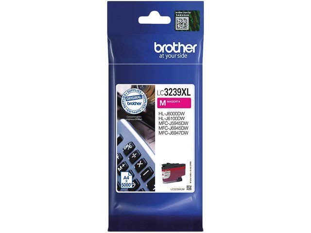 Cartouches Brother-LC3239XLM ink magenta 5000 -LC3239XLM - Brother ink or toner cartridge