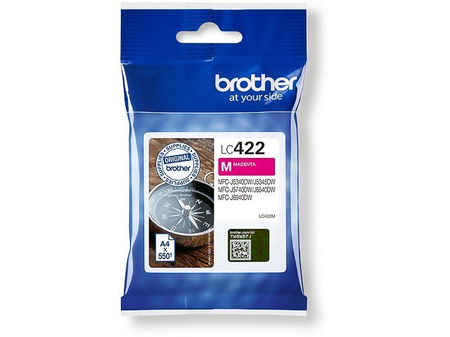 Cartouches Brother-LC422-MJ/MFCJ ink Magenta -LC422M - Brother ink or toner cartridge