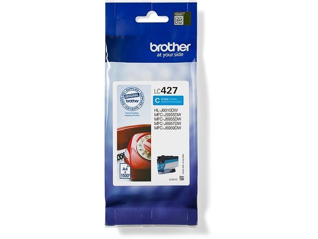 Cartouches Brother-LC427CJ/MFCJ ink cyan -LC427C - Brother ink or toner cartridge