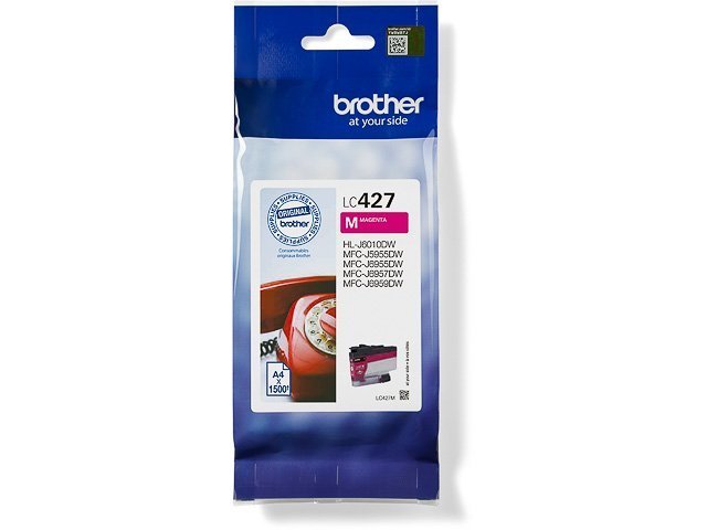 Cartouches Brother-LC427MJ/MFCJ ink magenta -LC427M - Brother ink or toner cartridge