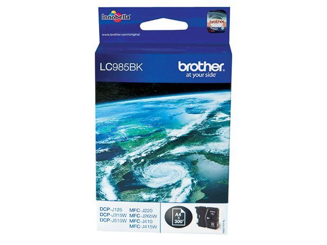 Cartouches Brother-LC985BK ink black 300pages -LC985BK - Brother ink or toner cartridge
