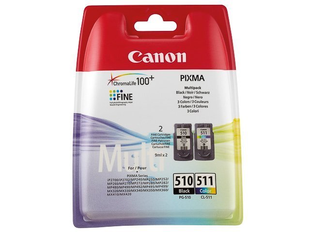 Cartouches Canon-PG510+CL511 Pixma MP ink - Canon ink or toner cartridge