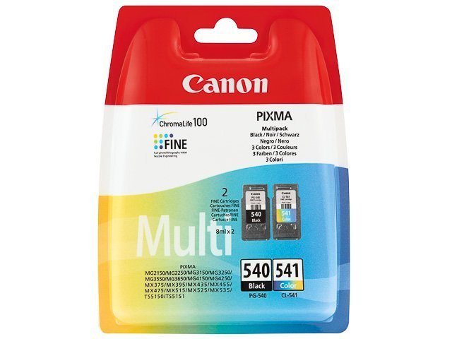 Cartouches Canon-PG540B+CL541C Pixma MG - Canon ink or toner cartridge