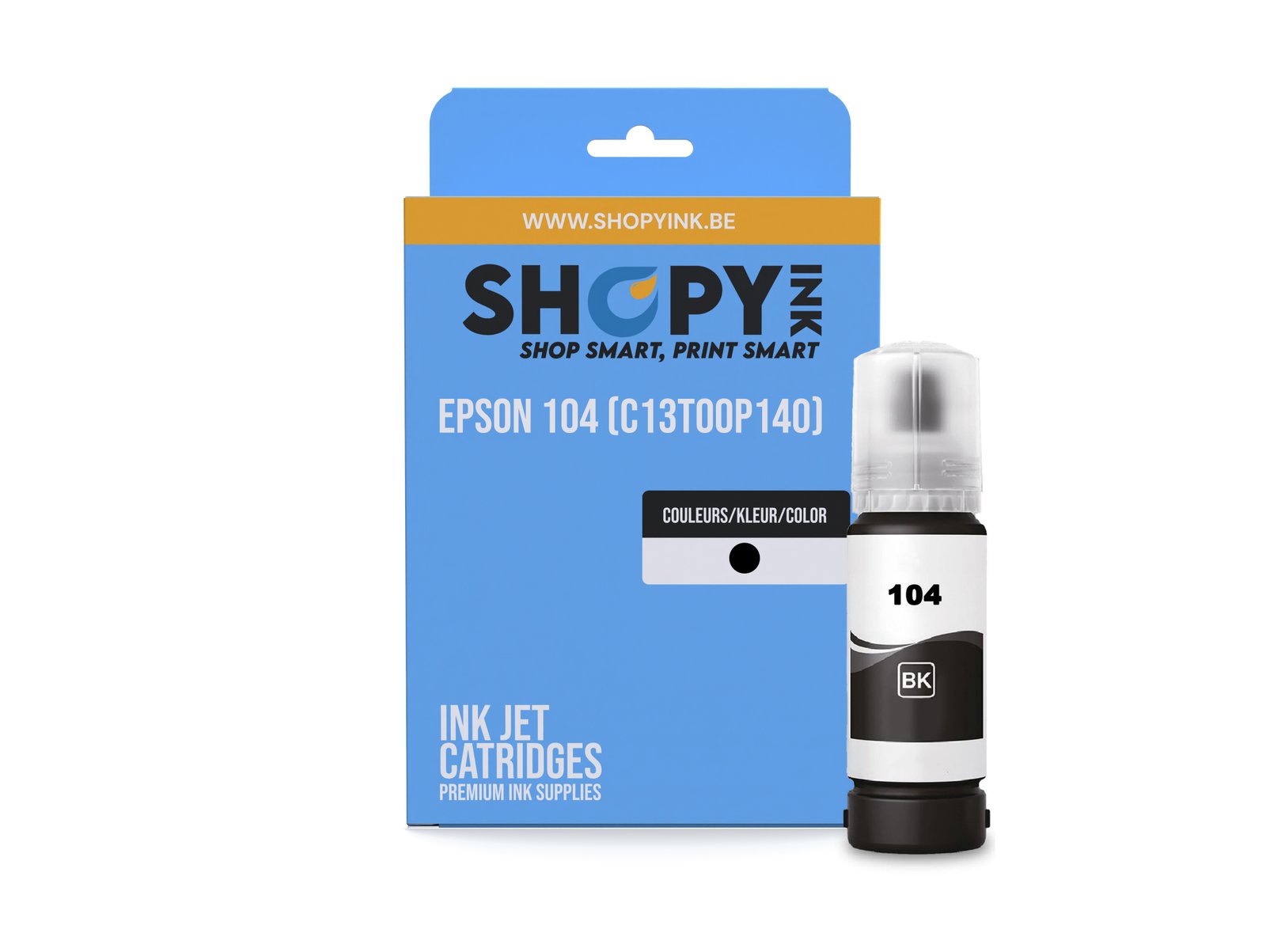 Cartouches compatible Epson 104 (C13T00P140) Black - Shopyink ink or toner cartridge