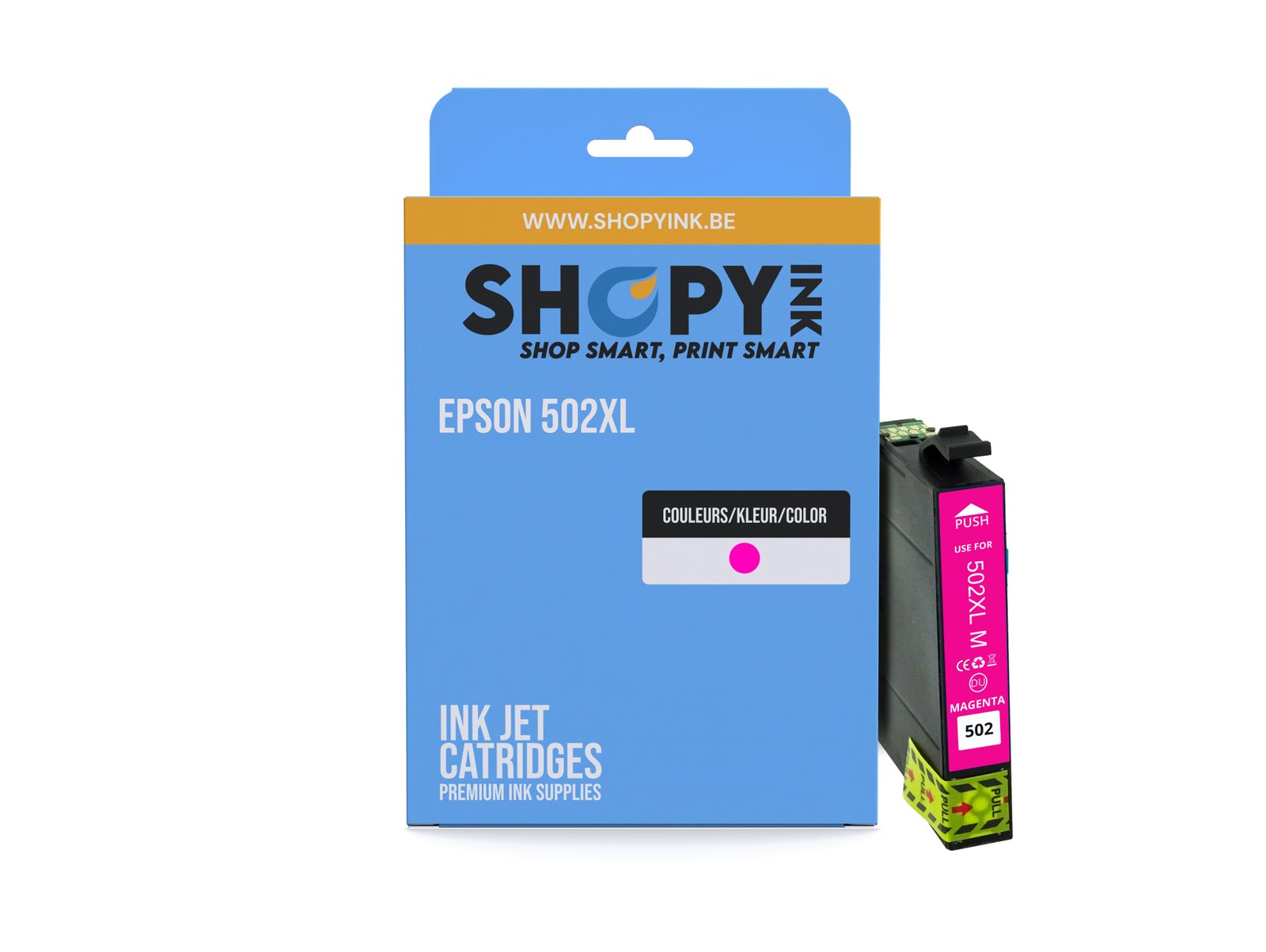 Cartouches compatible Epson 502XL (C13T02W34010) Magenta High Capacity