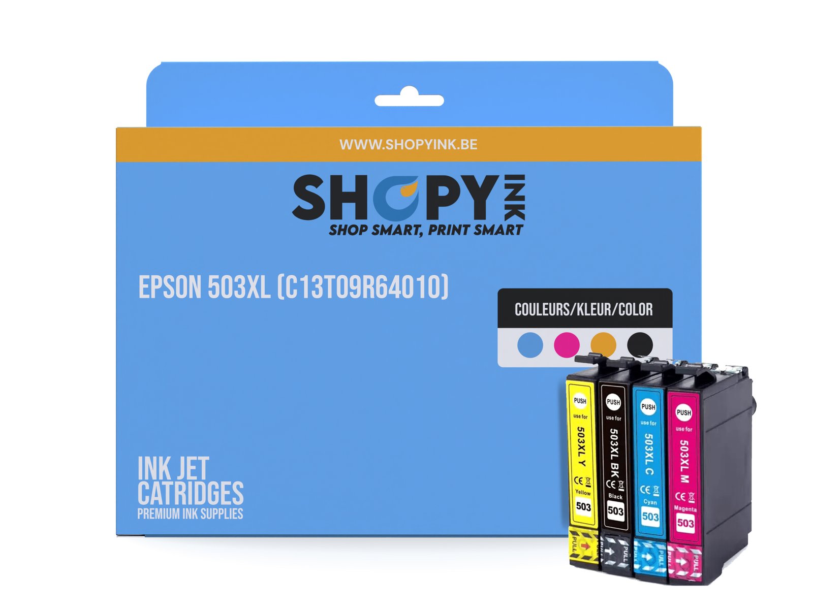 Cartouches compatible Epson 503XL (C13T09R64010) 4-color Multipack High Capacity