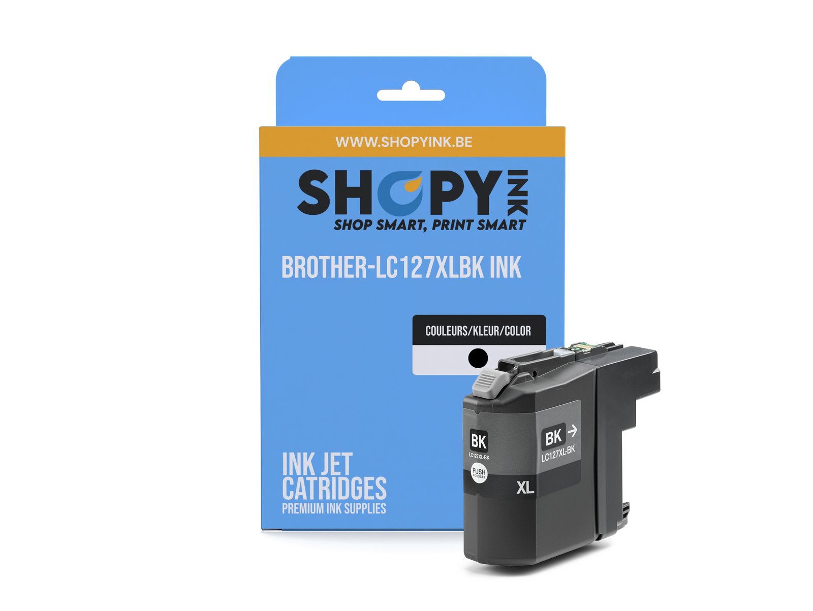Cartouches compatible Brother-LC127XLBK ink black -LC127XLBK - Shopyink ink or toner cartridge