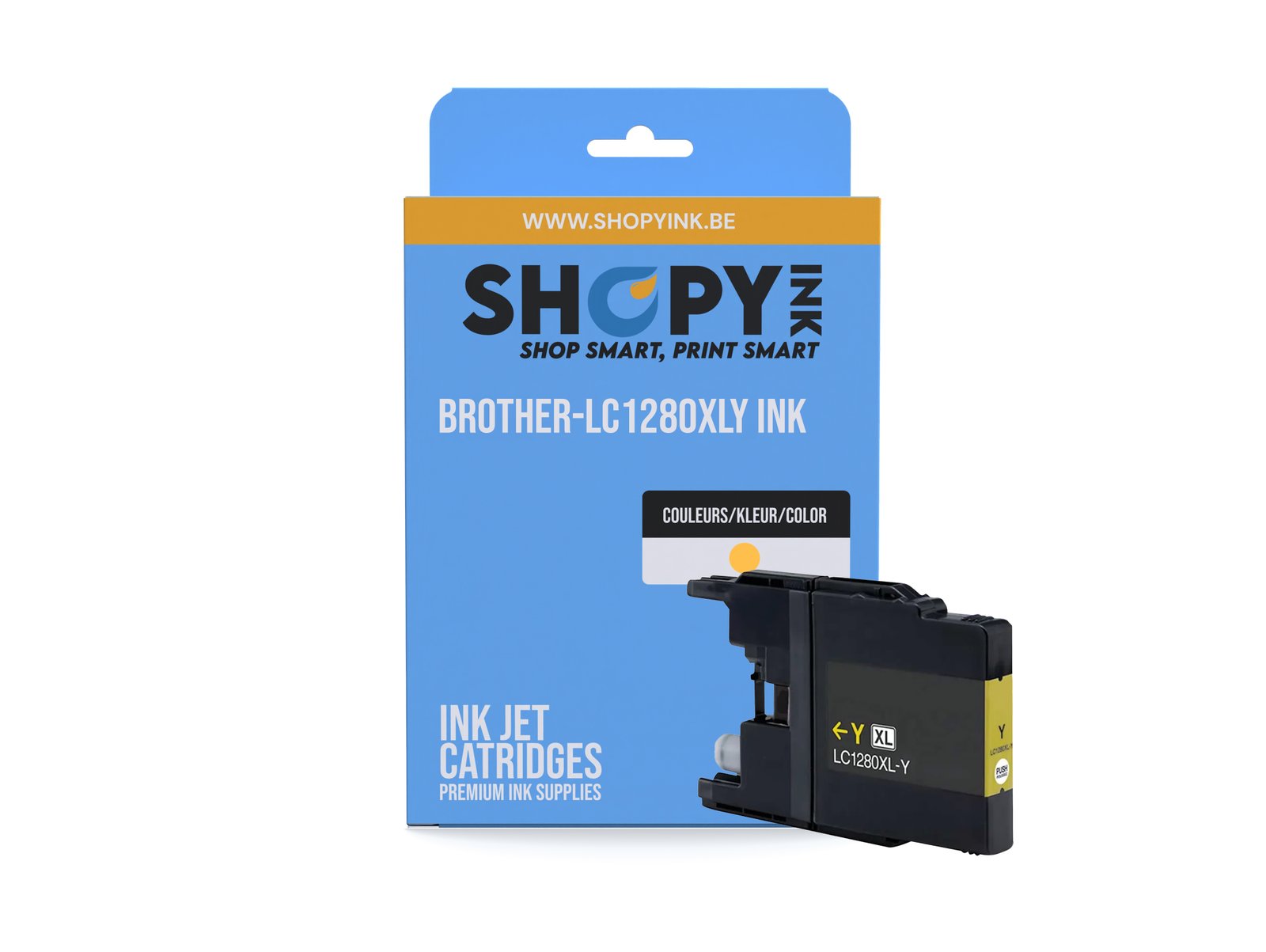 Cartouches compatible Brother-LC1280XLY ink yellow -LC1280XLY