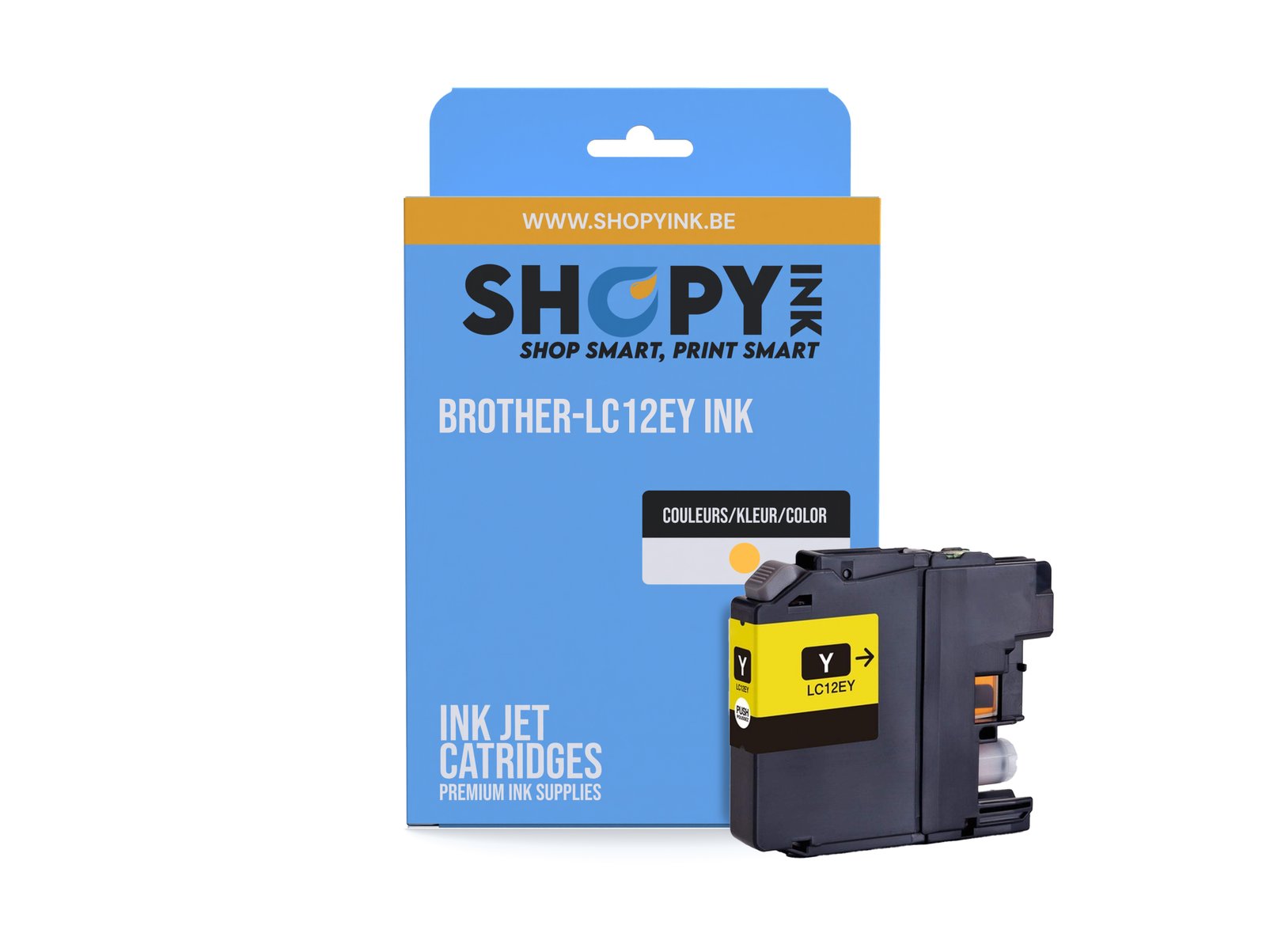 Cartouches compatible Brother-LC12EY ink yellow -LC12EY