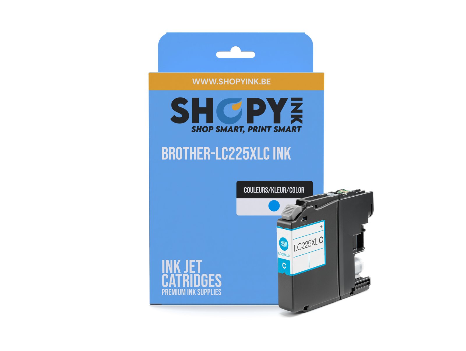 Cartouches compatible Brother-LC225XLC ink cyan - LC225XLC
