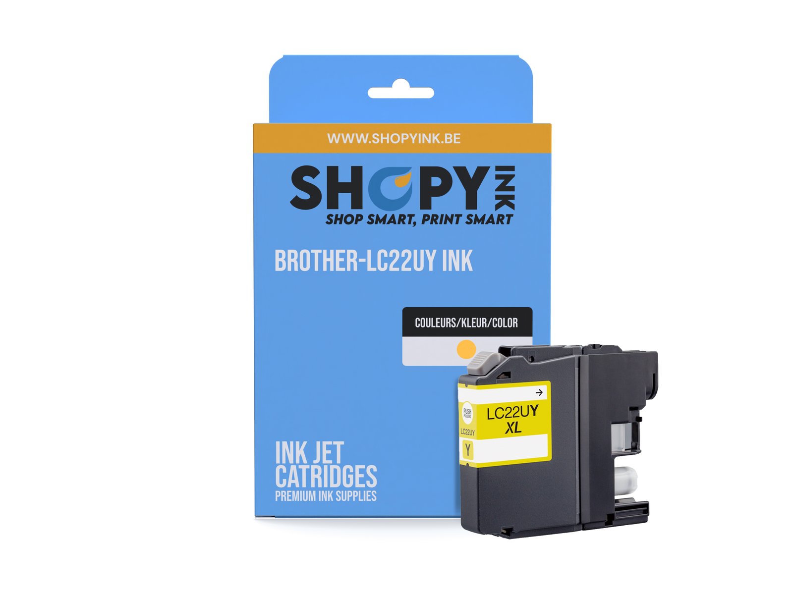Cartouches compatible Brother-LC22UY ink yellow -LC22UY