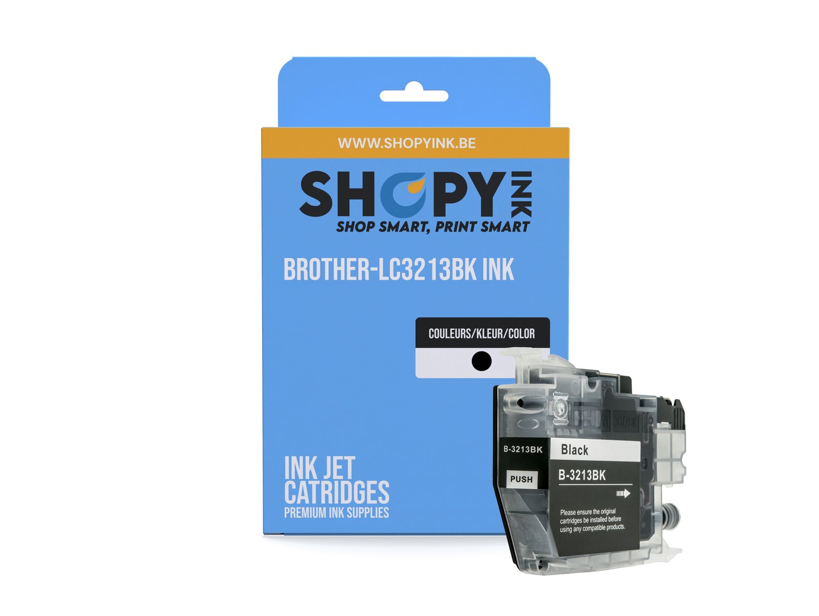 Cartouches compatible Brother-LC3213BK ink black - LC3213BK