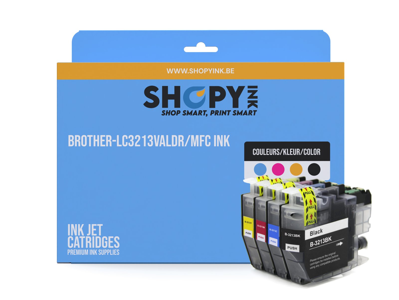 Cartouches compatible Brother-LC3213VALDR/MFC ink (4) cmyk -LC3213VALDR