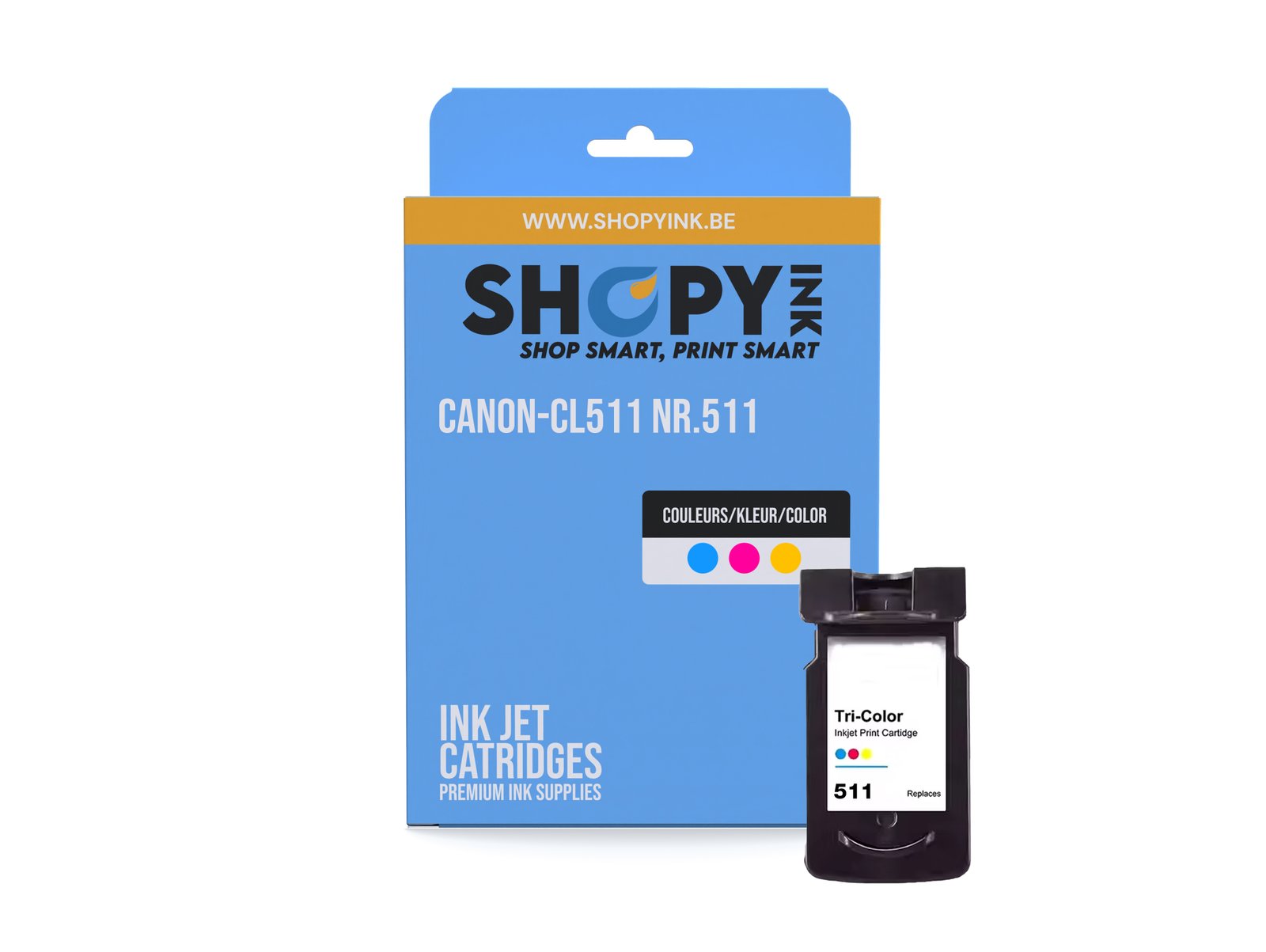 Cartouches compatible Canon-CL511 Nr.511 Pixma MP ink - Shopyink ink or toner cartridge