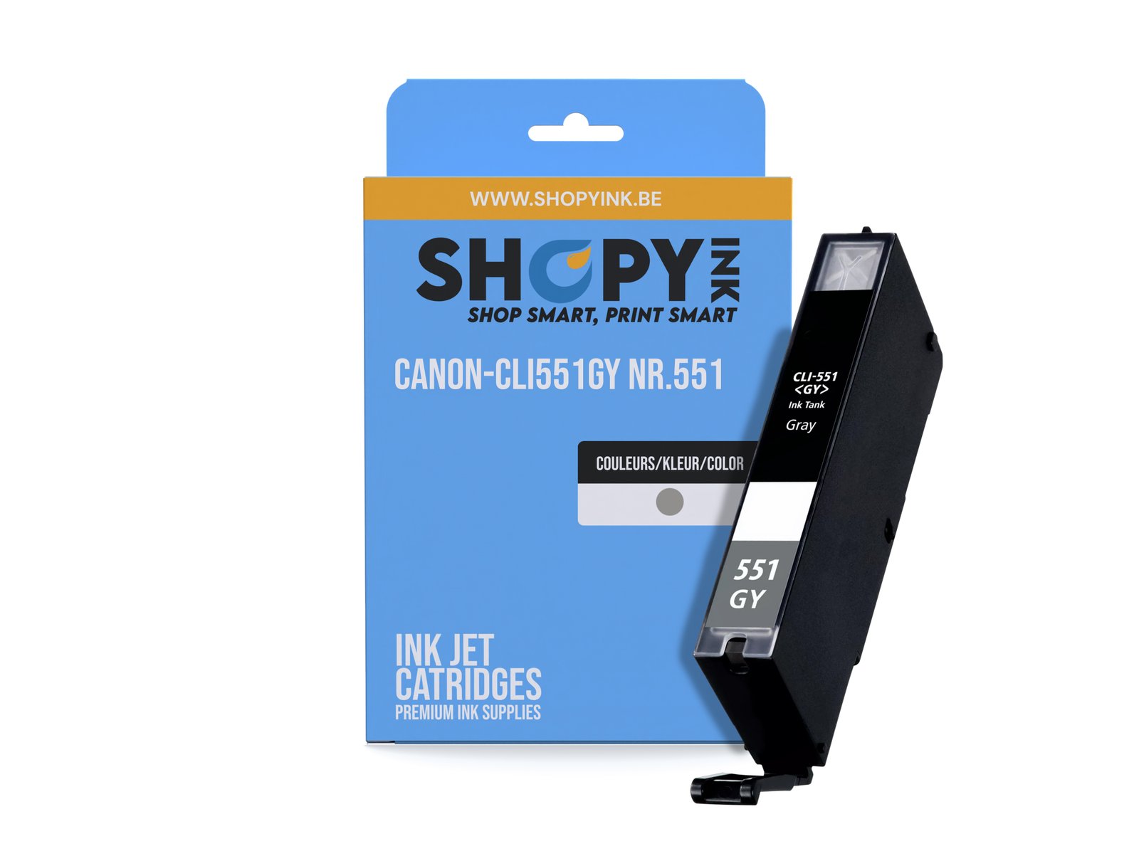 Cartouches compatible Canon-CLI551GY Nr.551 Pixma MG