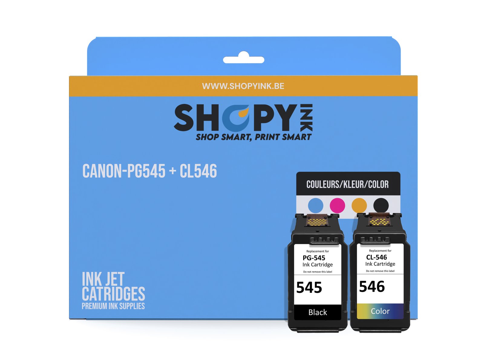 Cartouches compatible Canon-PG545 + CL546 Pixma MG ink