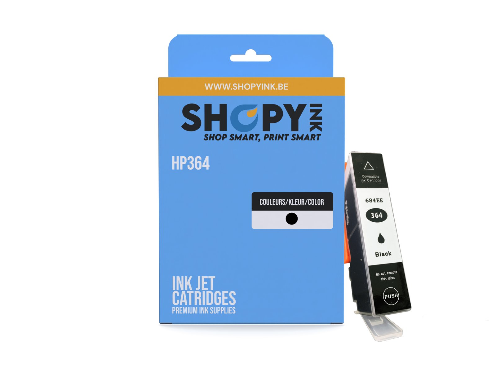 Cartouches compatible - HP364 black - SHY07364 - CB316EE