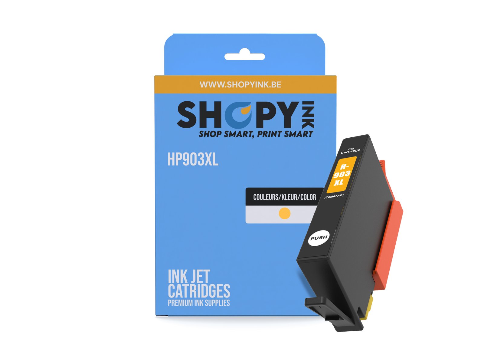 Cartouches compatible - HP903XL yellow - SHY07903XL - T6M11AE