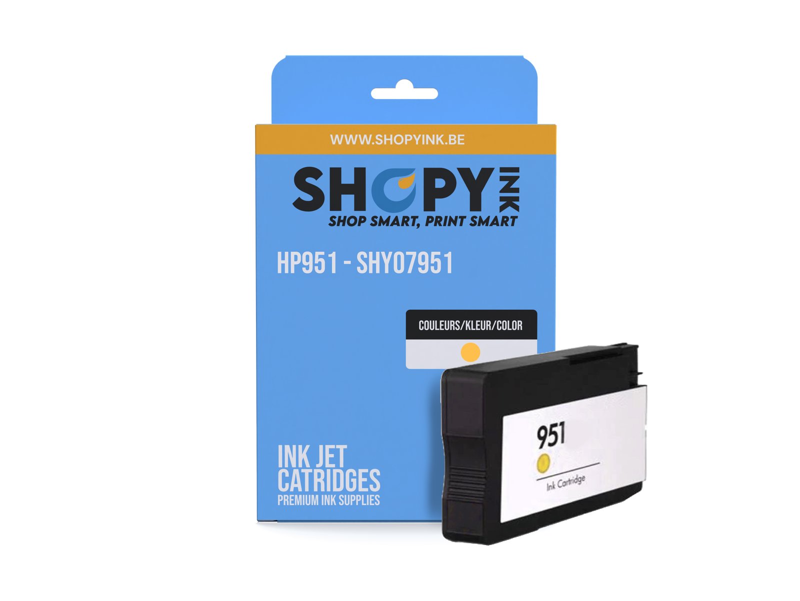 Cartouches compatible - HP951 yellow - SHY07951 - CN052AE