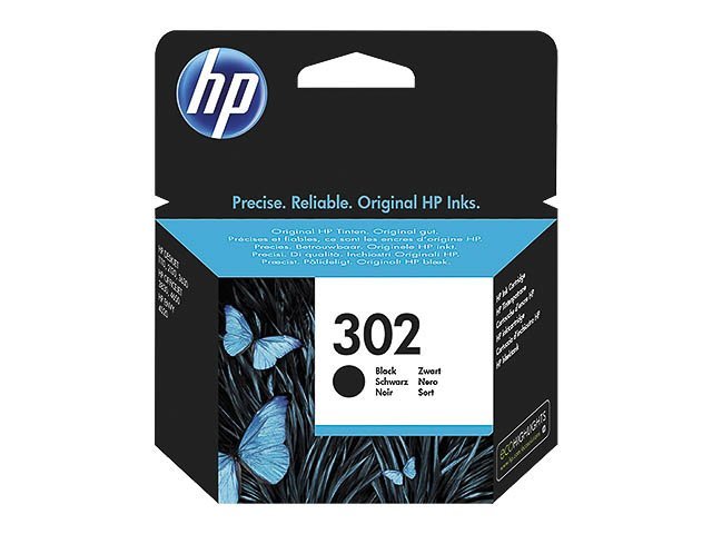 Cartouches HP302 black - SHY07302 - F6U66AE - HP ink or toner cartridge