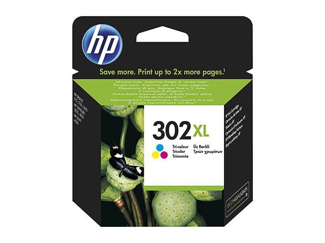 Cartouches HP302XL color - SHY07302XL - F6U67AE - HP ink or toner cartridge