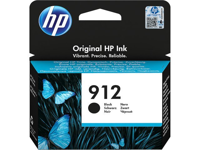 Cartouches HP912 black - SHY07912 - 3YL80AE - HP ink or toner cartridge